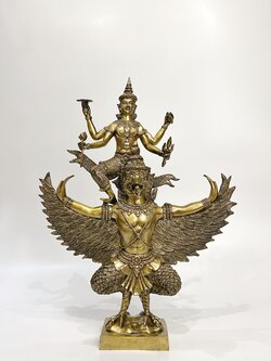 พระนารายณ์ทรงครุฑ หน้าตัก 7 นิ้ว