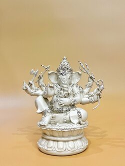 พระพิฆเนศ ประทานพร 8 กร หน้าตัก 3 นิ้ว