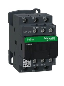 Schneider Magnetic Contactor LC1D18M7 ,Coil 220V, 18A