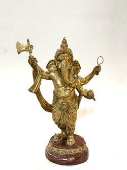 พระพิฆเนศ ปางไพรีพินาศ หน้าตัก 9 นิ้ว