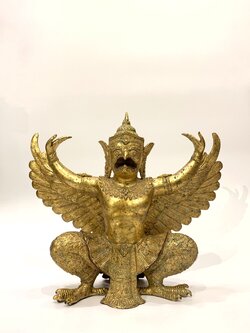 พญาครุฑ พญาสุบรรณ หน้าตัก 9 นิ้ว