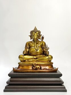 พระพิฆเนศพิมพ์โบราณ หน้าตัก 9 นิ้ว (นำฤกษ์พิเศษ 99999)