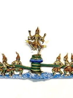 พระนารายณ์กวนเกษียรสมุทร (แขวนผนัง)