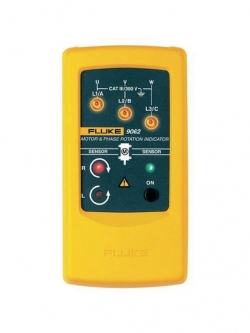 FLUKE รุ่น 9062 เครื่องตรวจวัดลำดับเฟสและทิศทางหมุนของมอเตอร์แบบไม่สัมผัส Motor & Phase Rotation Indicator