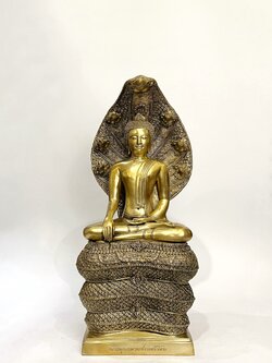 พระนาคปรก ปรกศรีวิชัย หน้าตัก 9 นิ้ว