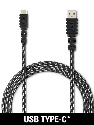 CAT-USB-USB-C ; CAT® CERTIFIED USB-C® TO USB 6 FT. CHARGE/SYNC CABLE