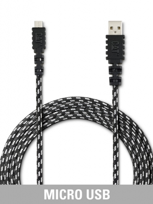 CAT-USB-M - CAT® MICRO USB TO USB 10FT. CHARGE/SYNC CABLE