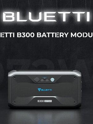 BLUETTI B300 Expansion Battery | 3072Wh แบตเตอรี่เสริมสำหรับ AC200MAX และ AC300