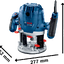 Bosch รุ่น GOF 130 เครื่องเซาะร่อง