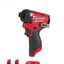 MILWAUKEE รุ่น M12 FID2-402 ไขควงกระแทกไร้สาย 12 โวลทฺ์ พร้อมแท่นชาร์จและแบตเตอรี่ 12V@4.0AH x 2 ก้อน
