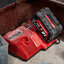 MILWAUKEE แท่นชาร์จแบตเตอรี่แบบซุปเปอร์ชาร์จ 12-18 โวลต์ Super Charge REDLITHIUM™ M12 และ M18