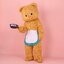 ชุดมาสคอต butterbear ชุดคอสเพลย์ตุ๊กตา สำหรับส่วนสูง 156 - 175 ซม.