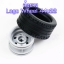 ล้อยาง lego wheel 44x22 (1คู่)