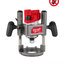 MILWAUKEE M18 FR12-0X0 /with RBA-1 เราเตอร์ขนาดกลาง พร้อมฐานกดเซาะ (เครื่องเปล่า)