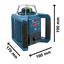 Bosch รุ่น GRL 300 HVG Set เลเซอร์แบบหมุนได้รอบ