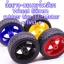 ล้อยาง 65mm rubber tire TT-Motor # Red # (1คู่)