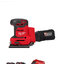 MILWAUKEE M18 BQSS-502 เครื่องขัดกระดาษทรายแบบสี่เหลี่ยมไร้สาย 18 โวลต์ พร้อมเครื่องชาร์จและแบต 18V@5.0AH x 2 ก้อน