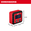 Milwaukee 48-22-5602 เครื่องวัดองศาดิจิตอล