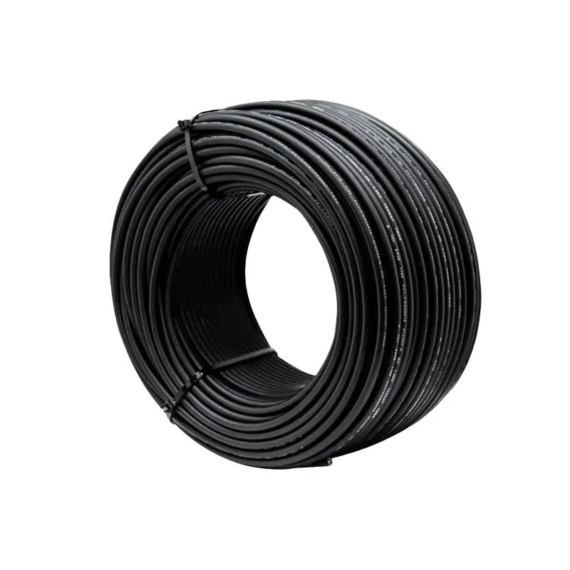 สายไฟ ยี่ห้อ HiView รุ่น T-PV Cable No.4 Black | สายไฟ PV Cable No.4, สีดํา 100ม. / ม้วนประกัน 20 ปี