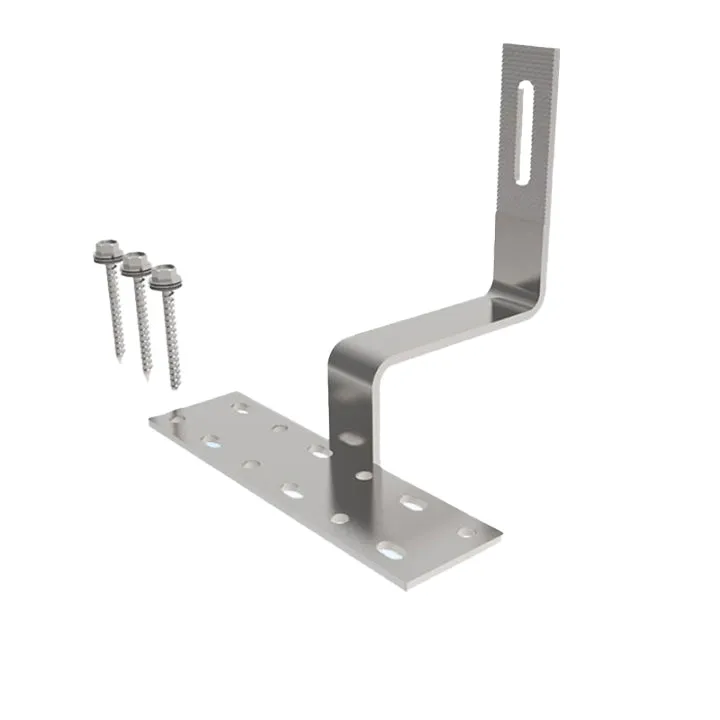 อุปกรณ์จับยึดสำหรับแผงโซล่าเซลล์ ยี่ห้อ HiView รุ่น T-Tile Hook | สําหรับยึดหลังคา CPAC ประกัน 10 ปี